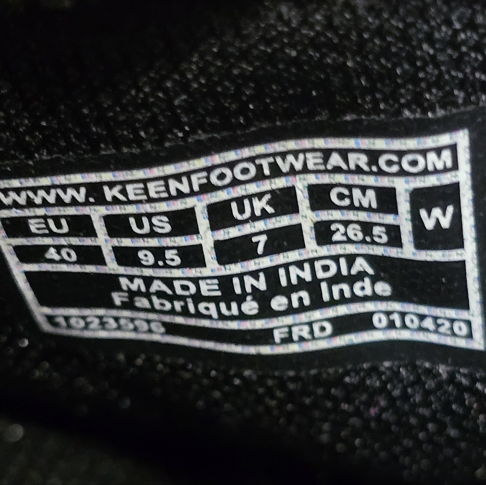 KEEN Women's Black Slip-On Mule Shoes - Picture 5 of 5